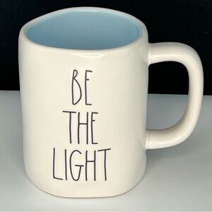Rae Dunn - ‘Be the Light’ ceramic mug. NWT Firm! *Last One!